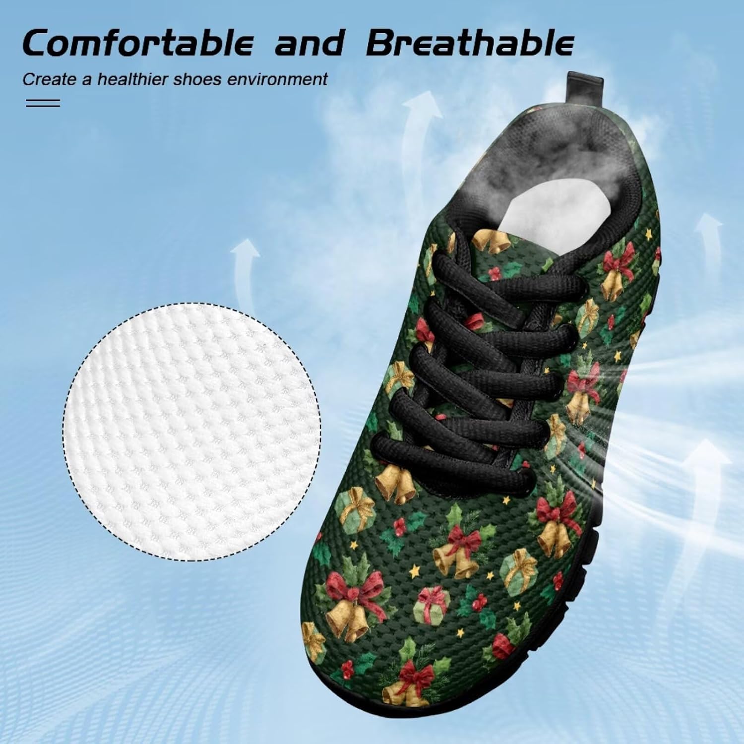 Funnydude Cute Print Boys Tennis Shoes Kid Comfortable Walking Shoes Lightweight Sneakers