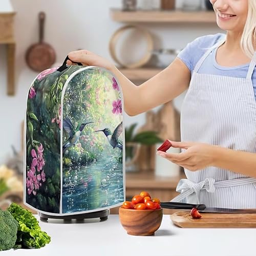Vista 81 de doginthehole Hummingbird Blender Covers for Kitchen, Washable Appliance Covers Anti Fingerprint Stain Resistant Polyester Blender Dust Cover