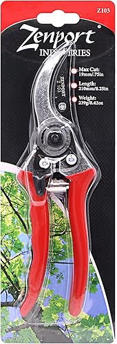 Miniatura 5 de Zenport Pruner Z103 Large Landscape Crew, 1 corte, manijas de aluminio fundido a presión, 8.5 pulgadas, naranja, 1