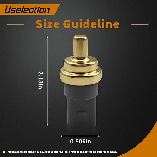 Miniatura 3 de 06A919501A Sensor de temperatura del refrigerante compatible con Audi TT VW Beetle CC EOS Golf GTI Jetta Passat Tiguan Touareg 06A919501B 06A919501