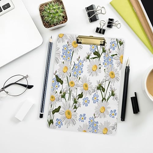 Miniatura 7 de KJIZMO Portapapeles acrílicos con clip de perfil bajo, tamaño estándar A4 de 9 x 12.5 pulgadas para escribir dibujos, tableros de clip para