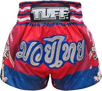 Tuff Sport Unisex Adult Pink Double Tigers Muay Thai Traditional Shorts Size L 30"-32"