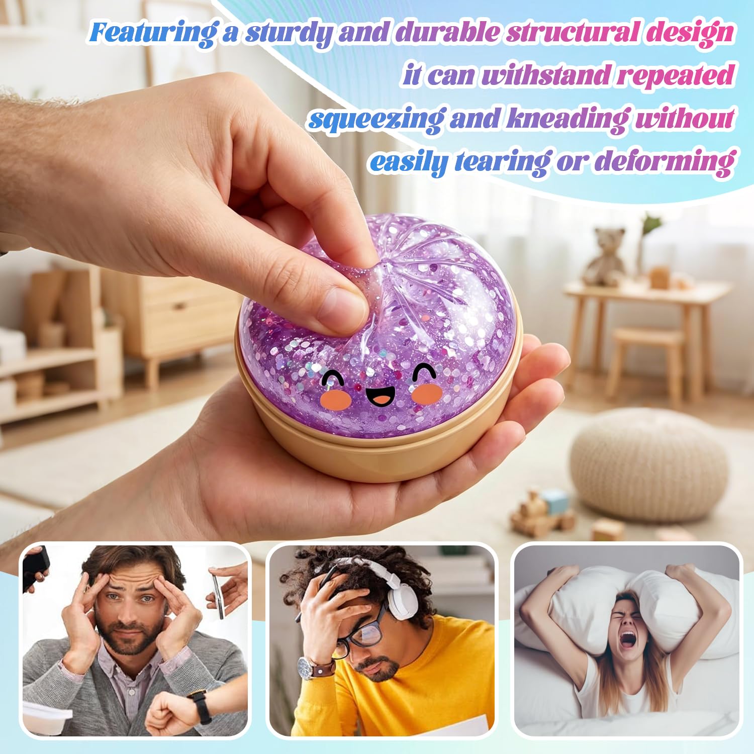 Giant Dumpling Squishy, 4 Pezzi Squishys A Forma Di Ravioli Glitterati, Gigante Glitter Squishys Ravioli, Giocattoli Antistress Gnocco, Dumpling Stress Ball, Per Adolescenti, Adulti E Ufficio