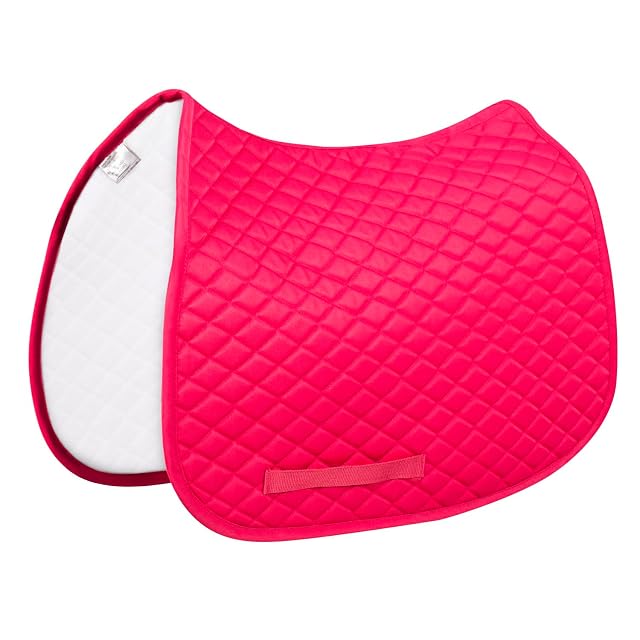 Foto 2 de 8 de TuffRider - Almohadilla acolchada multiusos básica para silla de montar, blanco…