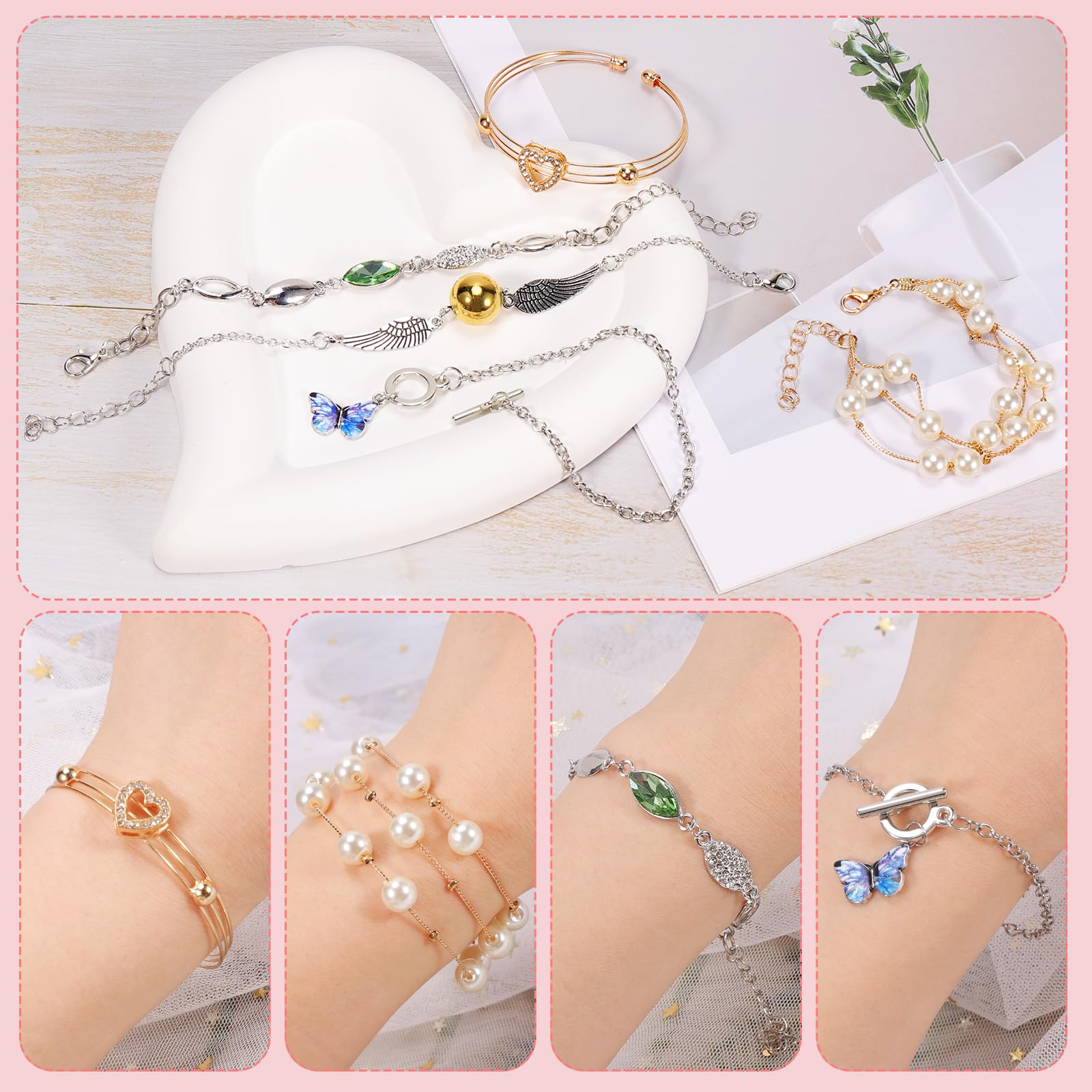 HOWAF Jewellery Advent Calendar 2025 Women Advent Calendar 2025 Teen Girl - Image 3