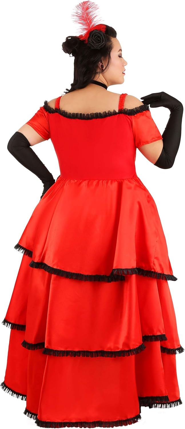 Plus Size Sassy Showgirl Costume for Women