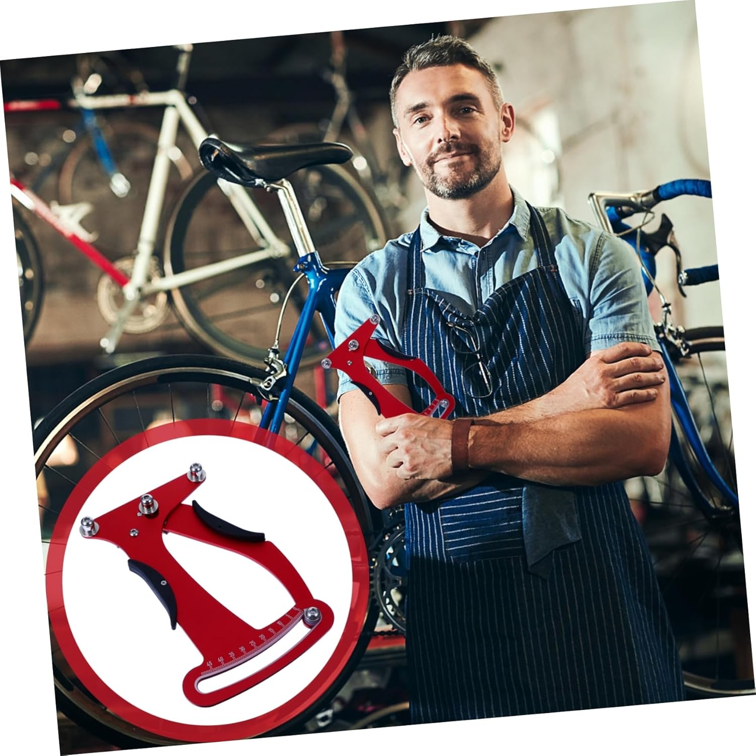 Bike Tension Wire Tension Adjustment Tool Bike Wheel Builder Tool Tensiometer