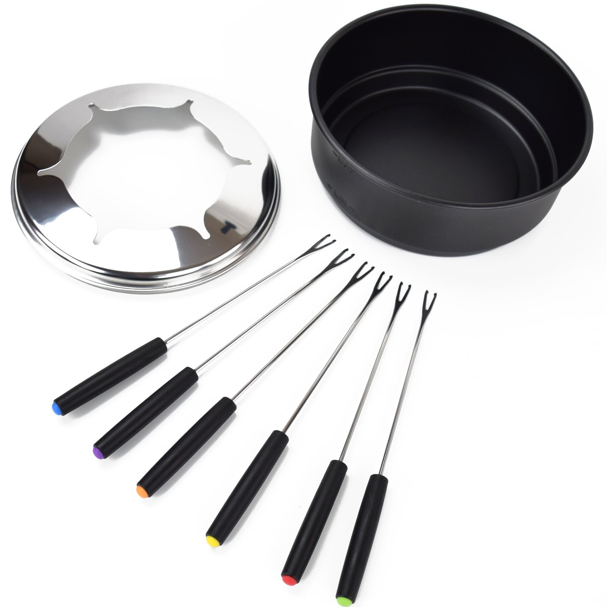 Syntrox Germany Freiburg 3 in 1 Raclette-Grill-Fondue-für 8 Personen