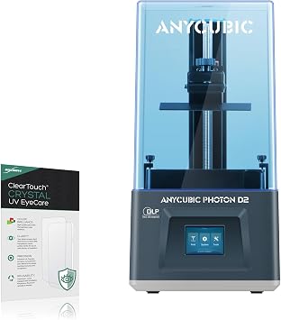 BoxWave Screen Protector Compatible with Anycubic Photon D2 - ClearTouch Crystal Anti-UV EyeCare 2-Pack, Filters Out Harmful Blue Light Reduce Fatigue