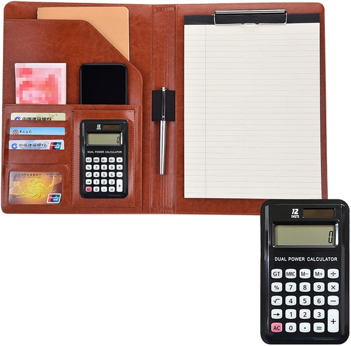 VHJdtE Folder, A4 Folder Conference for Legal Pad for Business School Office(Bruin)