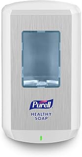 PURELL CS6 Automatic HEALTHY SOAP Dispenser, White, for 1200 mL PURELL CS6 HEALTHY SOAP Refills (Pack of 1) - 6530-01 - Manufactured by GOJO, Inc.