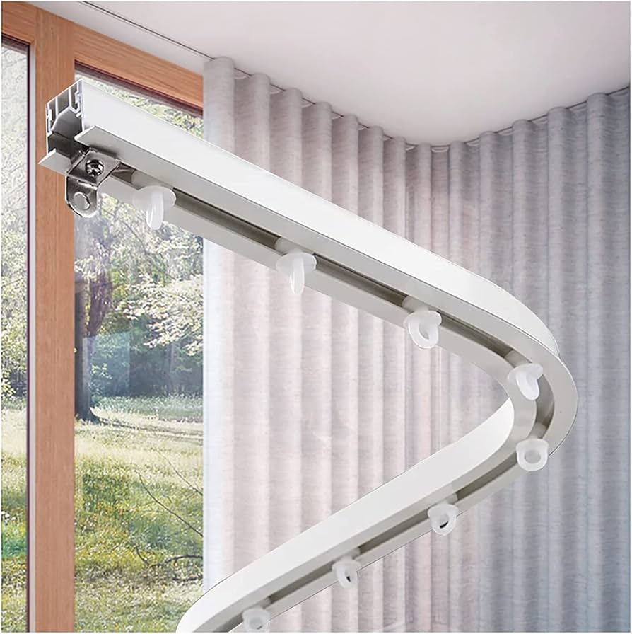 Elegant interior featuring hidden ceiling curtain rails in Kenya