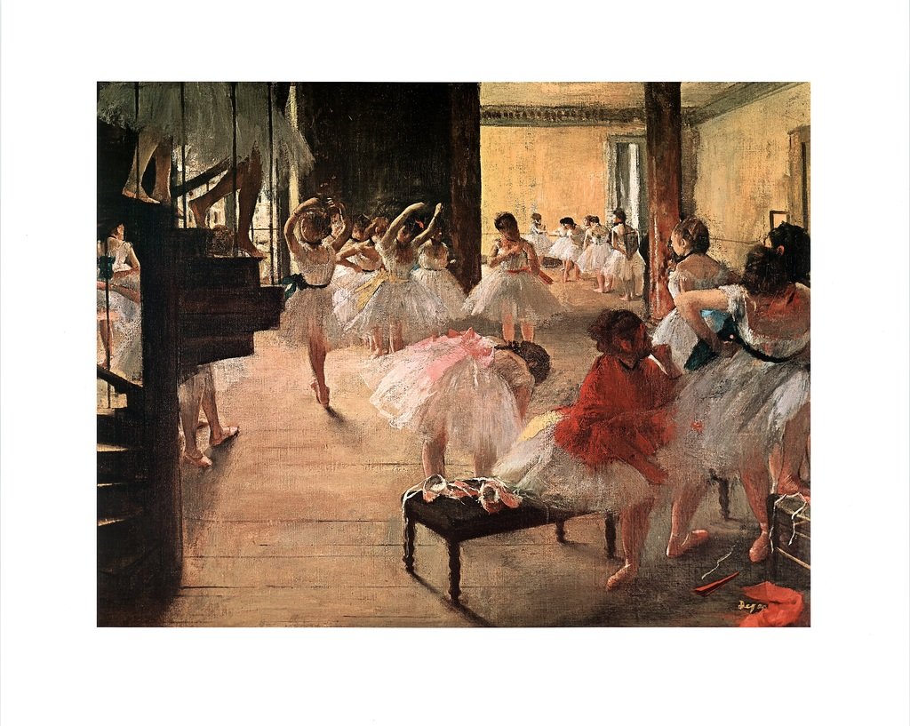 Degas vintage ART poster【踊り子】 Degas vintage ART poster【踊り子】 Edgar Degas Print The