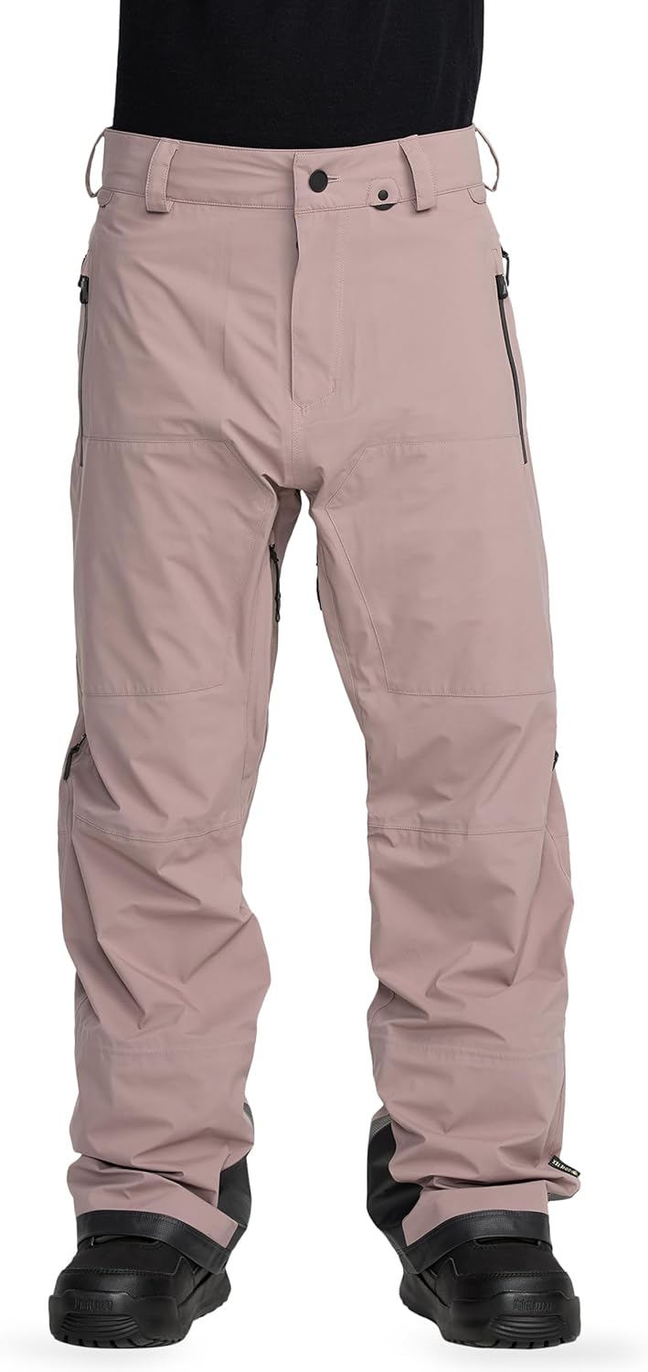 Volcom mens Guch Stretch Gore-tex 3l Snowboard Pant– 30k Waterproof, Recco®, Zip Tech®