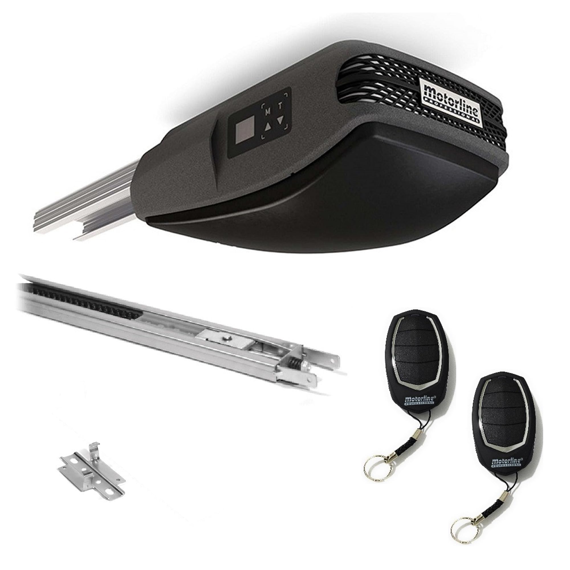 Kit completo Motor de techo puerta de garaje seccional Motorline Rosso Evo. Motor para puerta de garaje basculante Rosso Evo 60