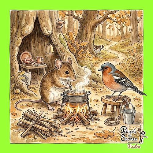 Topino, Uccellino e Salsiccia. Una fiaba dei fratelli Grimm