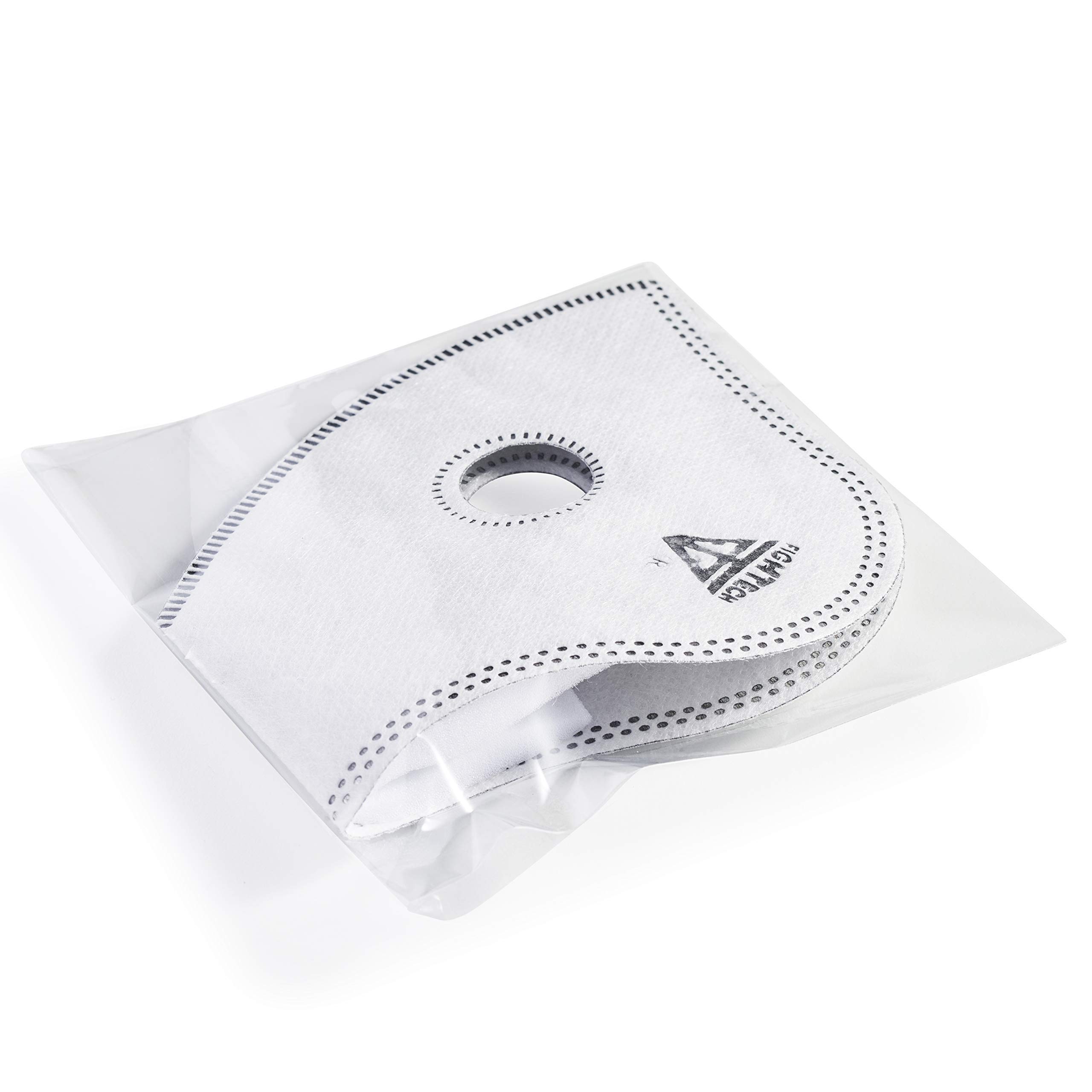 FIGHTECH - Juego de 6 filtros de carbón activado con protección antivaho