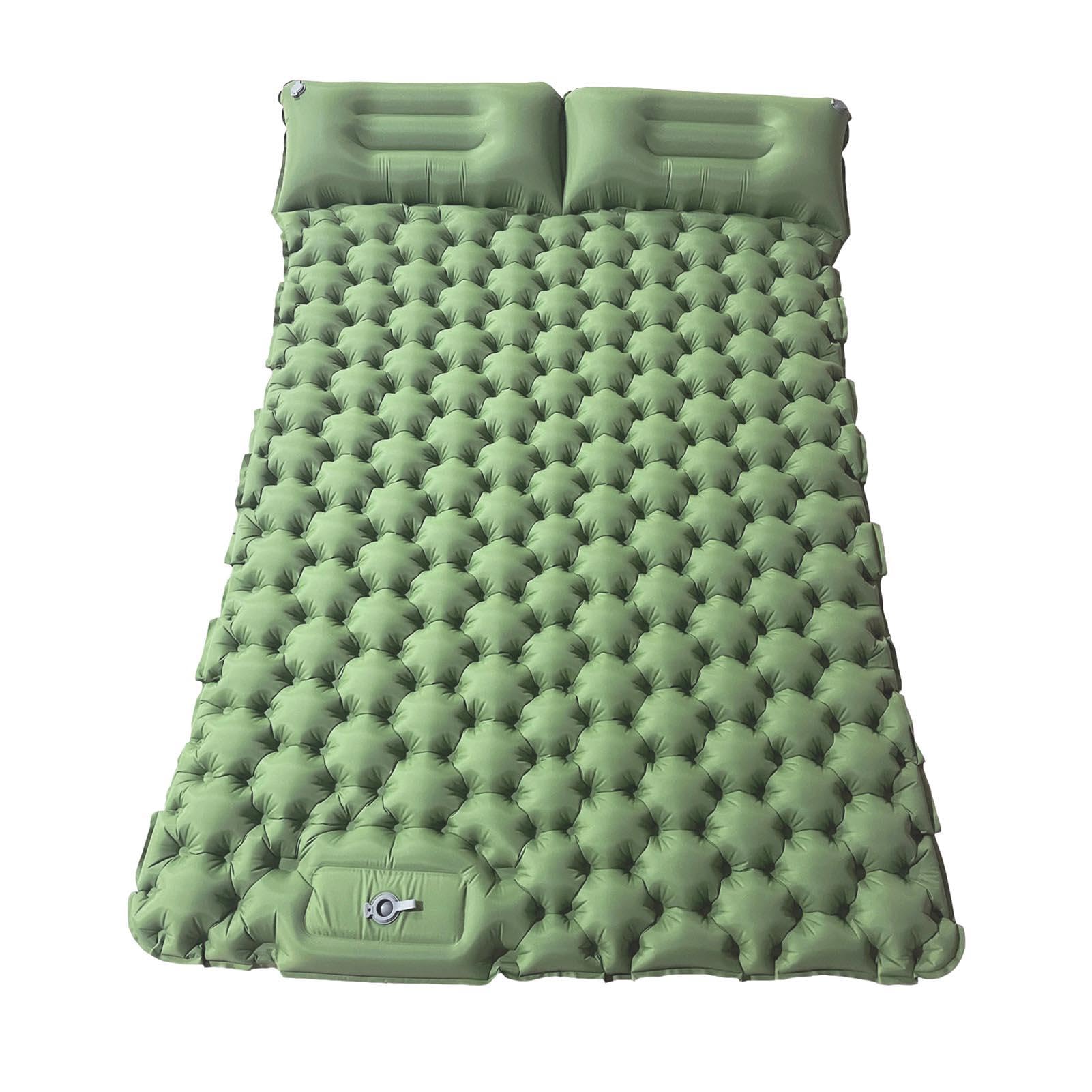 Matelas gonflable de voyage pliable pour camping en famille et couchage d'appoint maison