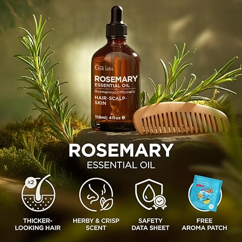 Miniatura 264 de Gya Labs Aceite esencial de fenogreco – 0.34 onzas líquidas – para cabello, piel, difusor, aromaterapia y aroma para hacer velas