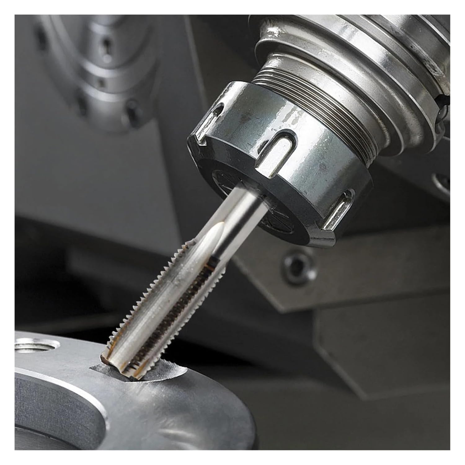 Drill Tap Bit Set, 1set Straight Flute Machine Taps Right Hand Pipe Tap Die Steel Threading Working Tools