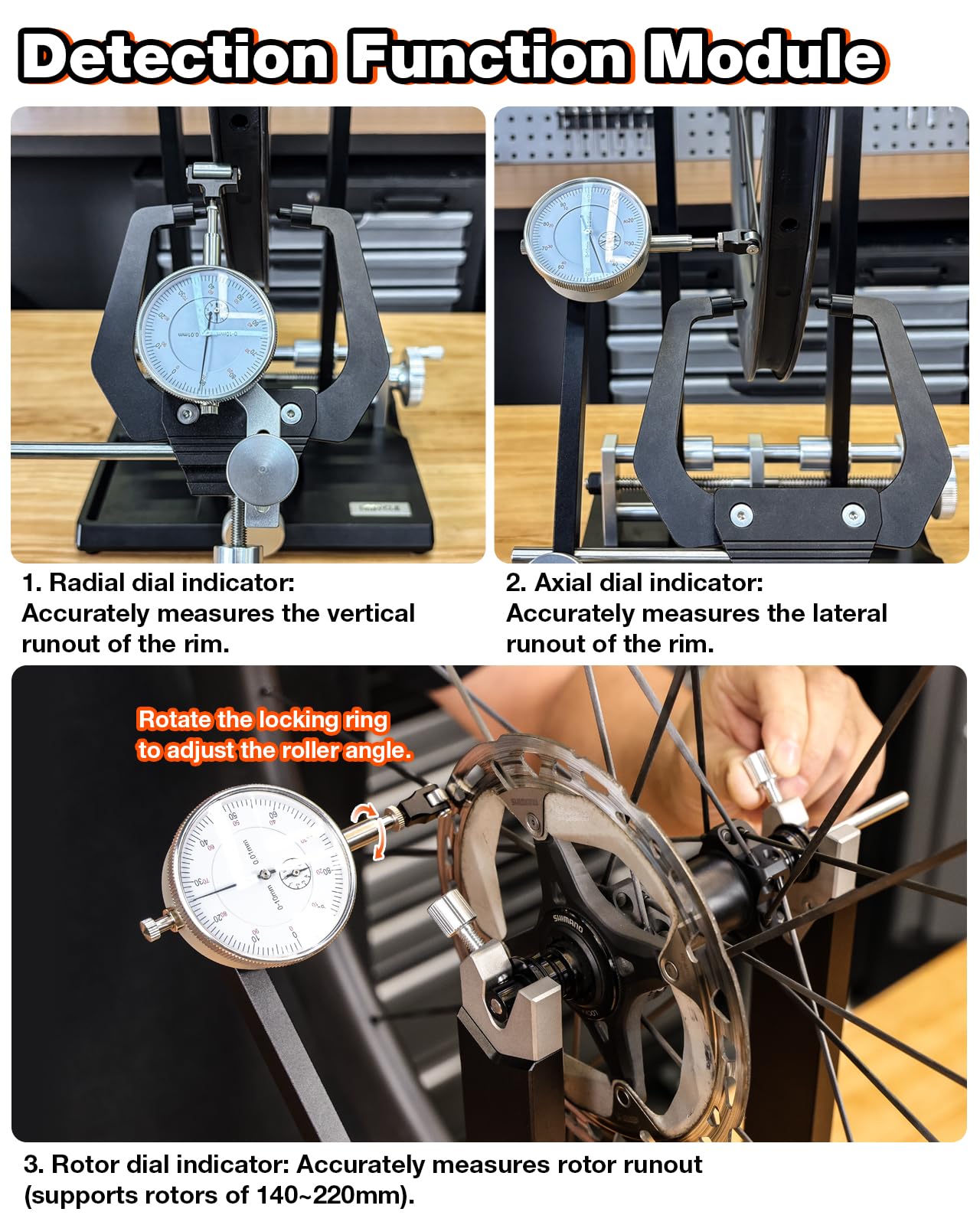 Amazon.co.jp: LEBYCLE 自転車ホイールトゥルーイングスタンド 自転車 