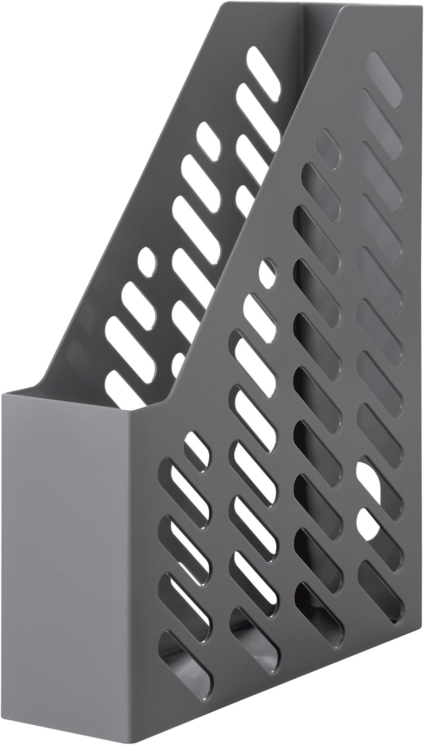 HAN Classic 1601-191 Magazine File DIN A4/C4 with Viewing and Finger Hole Dark Grey