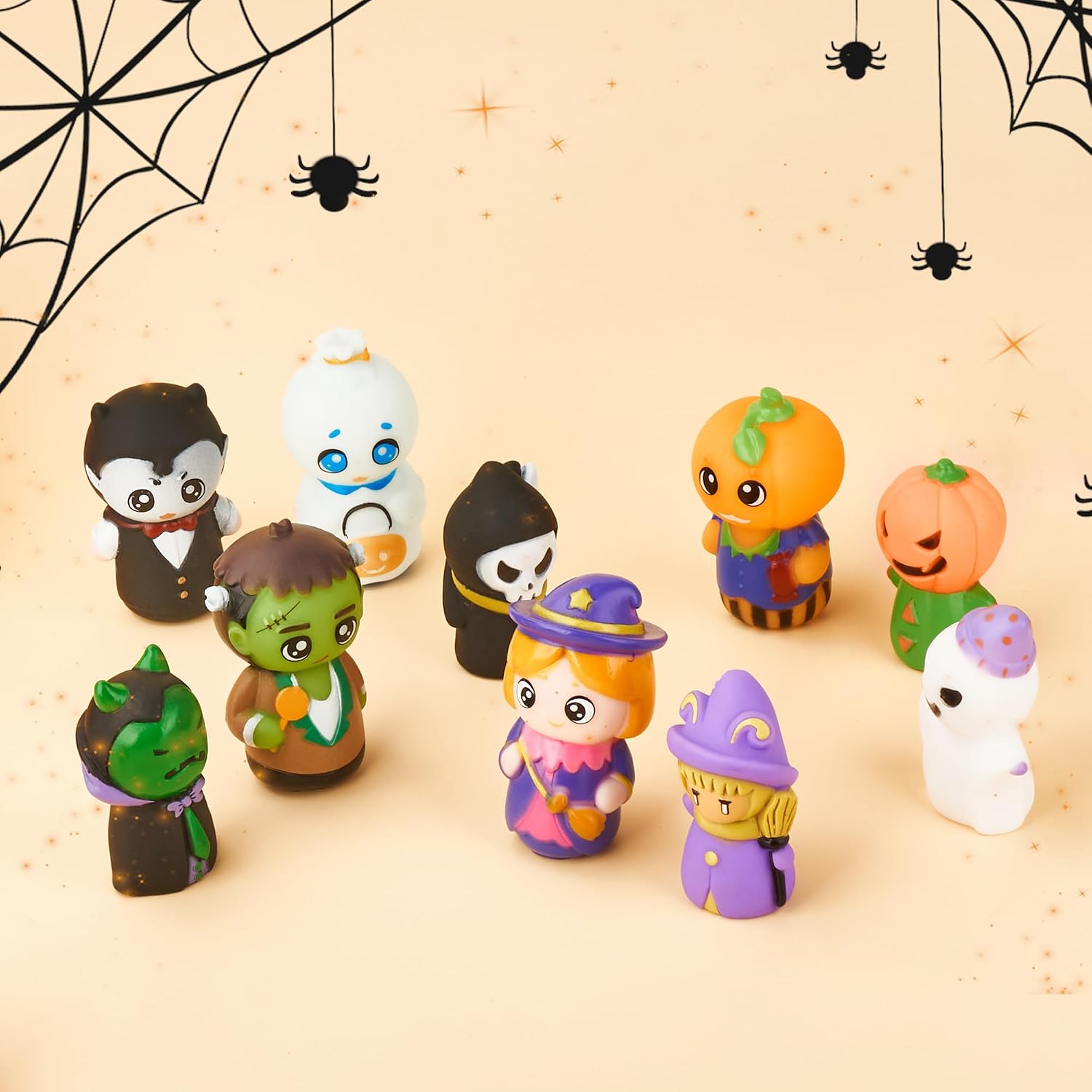 Halloween Finger Puppets, Funny Party Gifts, 10 Pieces