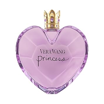Vera Wang Princess Eau de Toilette 3.4 fl oz (Pack of 1), Notes of Apple, Quava, and Vanilla, Women's Fragrance, Long Lasting, Everyday Fragrance, Travel Size