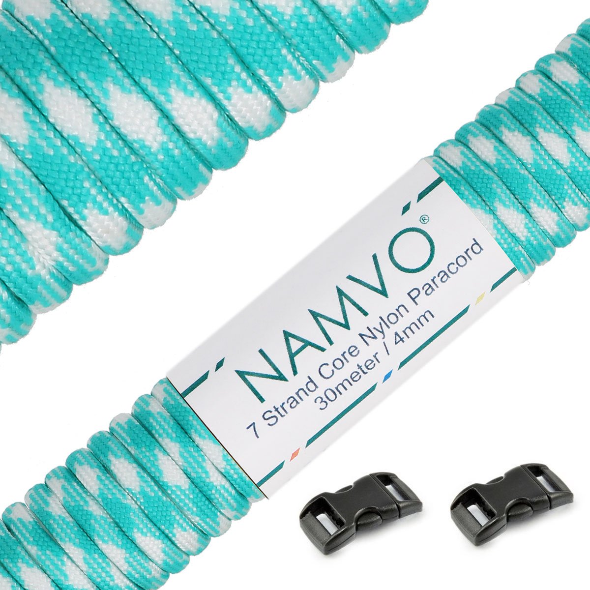 Namvo 550 Paracord Mil Spec Type III 7 Strand Parachute Cord Total Length 100ft/30 Meters Spots/Stripes/Camouflage — view 31