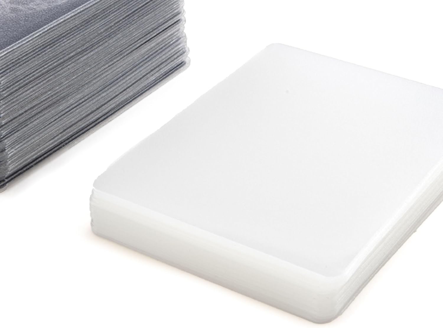 Stellar Factory Card Sleeves 112 Count | Matte & Clear Dual-Finish | Rounded Corners | Standard 2.5" x 3.5" | Fits MTG, Everdell, Gloomhaven