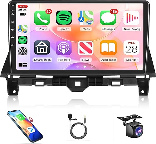 Miniatura 10 de Android Car Stereo for Honda Accord 2008-2013, 10.1 inch Touch Screen Car Radio with GPS Bluetooth WiFi FM Mirror Link + Backup Camera