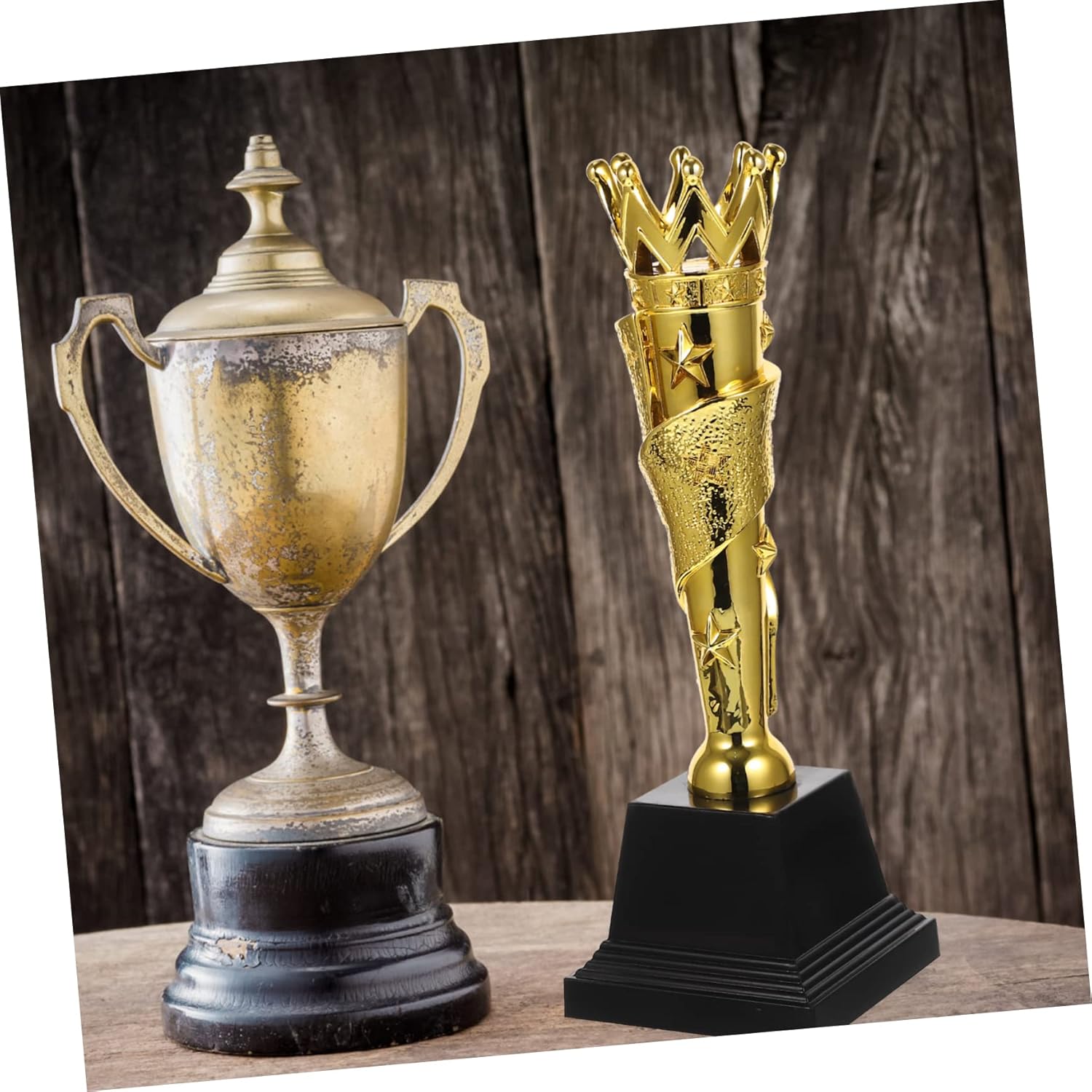 POPETPOP Chic Boys and Girls Trophy Small Decorative Trophy for Boy Girl Competitions Lightweight Material for School and Sports Awards Encouraging Young Winners