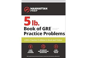 5 lb. Book of GRE Practice Problems: The World's Leader in GRE Test Prep