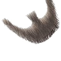 Vista 5 de Bigotes falsos de cabello humano hecho realista con barba falsa hombre barba de cabra para adultos y niños, entretenimiento, drama, fiesta