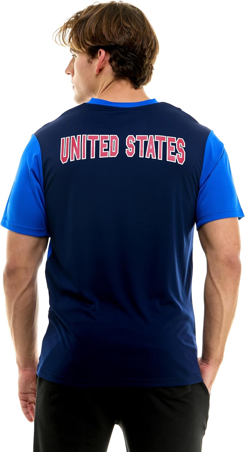 Icon Sports Officially Licensed US Soccer Federation Game Day Shirt - Unisex Adult
