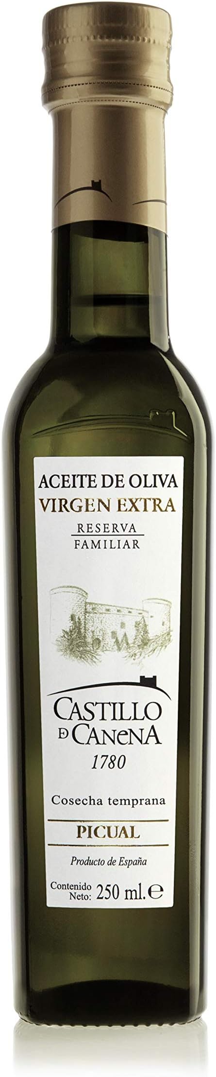 Extra Virgin Olive Oil - Family Reserve - Picual Variety - Early Harvest - Cold Pressed - Herbaceous and Fruity Aromas - Gourmet EVOO - 250 ml Bottle