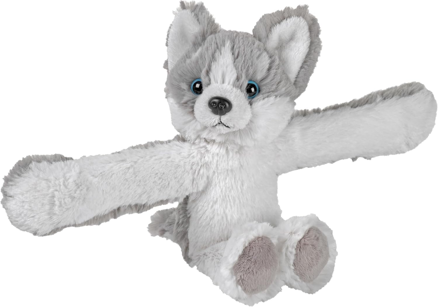 Wild Republic Huggers Husky, Stuffed Animal, 8 Inch, Plush Toy, Fill is Spun Recycled Water Bottles