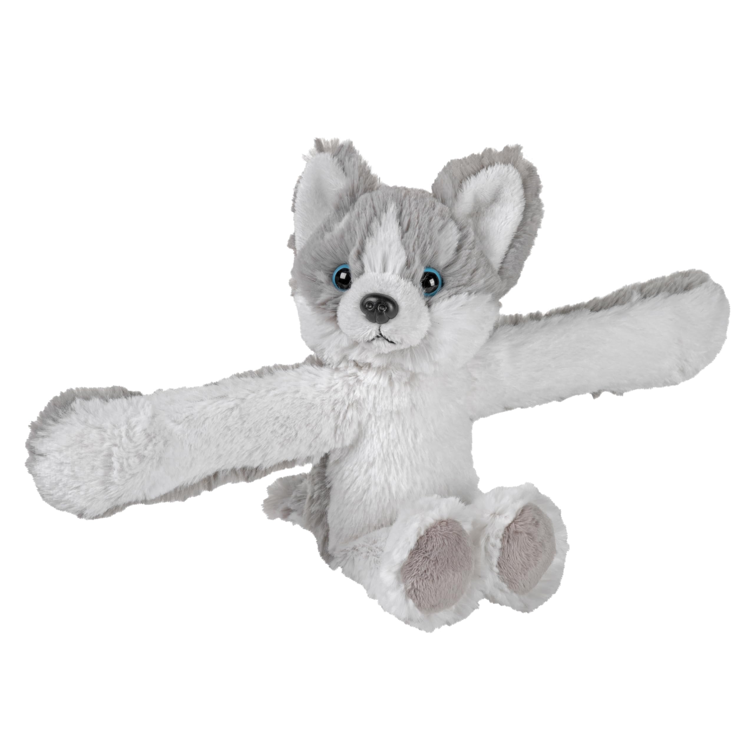 Wild Republic Huggers Husky, Stuffed Animal, 8 Inch, Plush Toy, Fill is Spun Recycled Water Bottles
