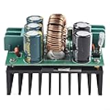 1200W DC-DC Converter 10-60V Input 12-80V Output 20A Step-up Module with Adjustable Voltage and Current High Conversion Efficiency Over Current Short Circuit for Industrial Electrical