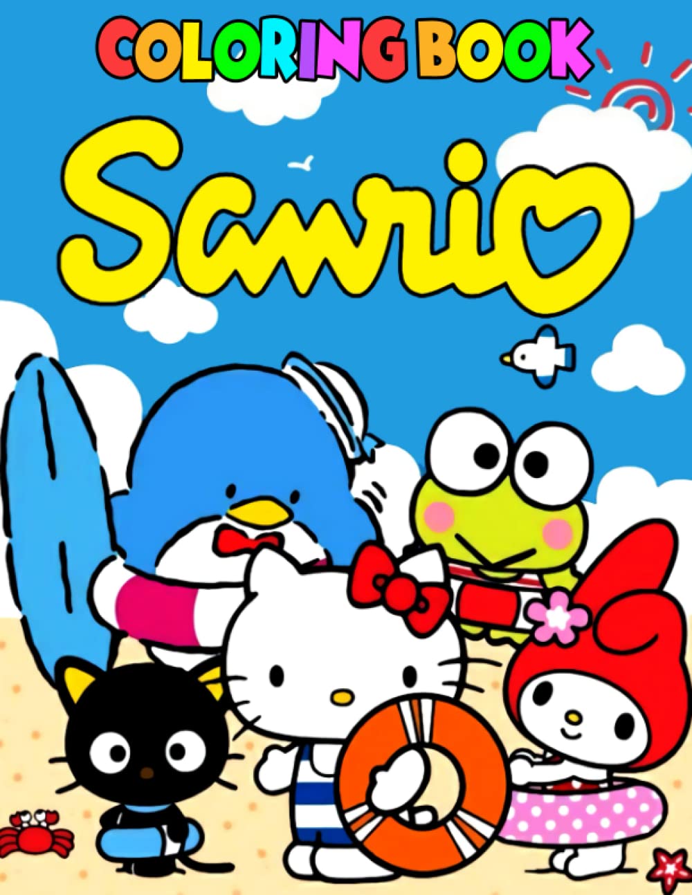 Buy Sanrío Coloring Book: Sanrío Coloring Book With Over 120 Beautiful