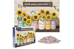 1000 Piece Jigsaw Puzzle - God Says You Are Puzzles for Adults