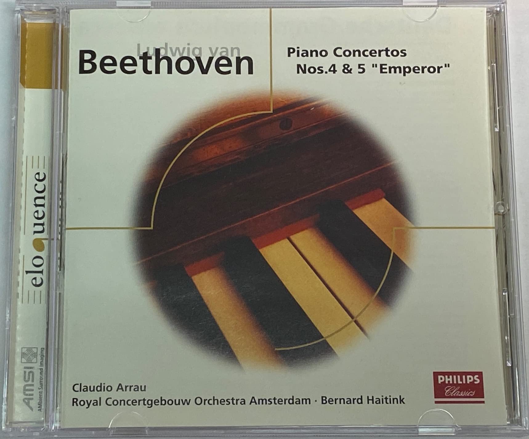 BEETHOVEN;LUDWIG VAN - PNO CTOS 4/5 EMPEROR [Audio CD] BEETHOVEN;LUDWIG VAN