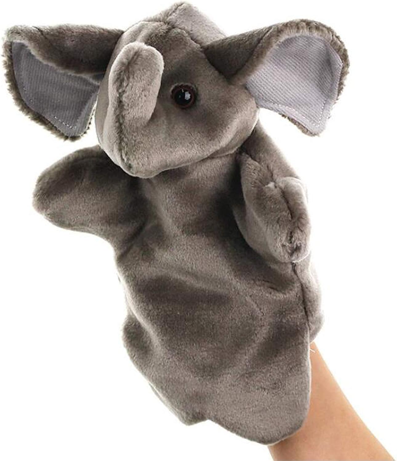 Elephant Hand Puppets Plush Puppet Animals Toys for Kids Imaginative Pretend Play