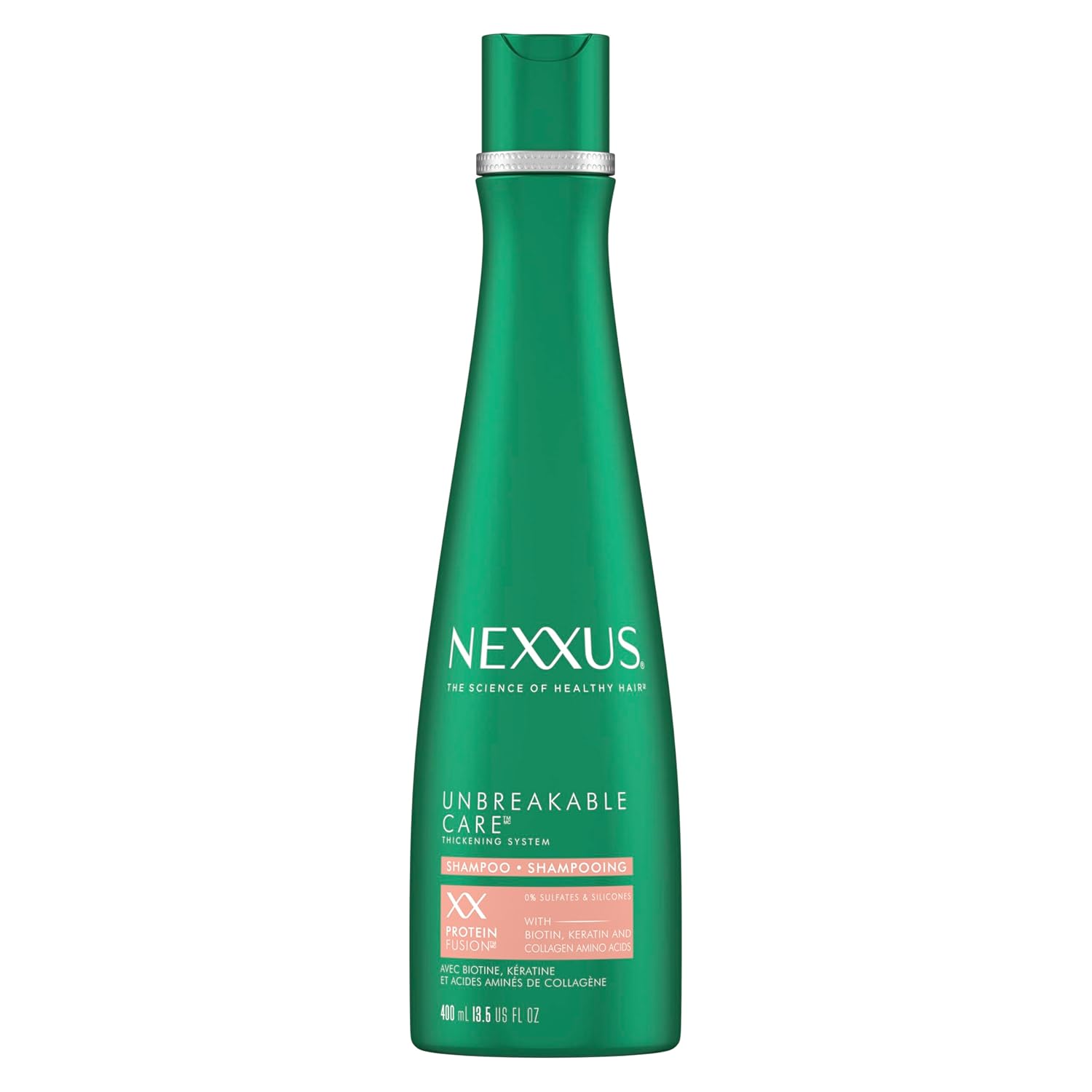 Nexxus Unbreakable Care Anti-Breakage Shampoo With Keratin, Collagen, Biotin For Fine And Thin Hair Sulfate Free Shampoo 13.5 oz Nexxus Unbreakable Care Anti-Breakage Shampoo With Keratin, Collagen, Biotin For Fine And Thin Hair Sulfate Free Shampoo 13.5 oz