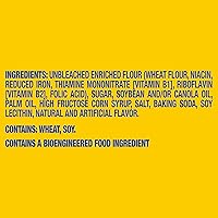 Vista 3 de OREO - Galletas de chocolate estilo sándwich doradas, tamaño fiesta, 24.16 onzas.