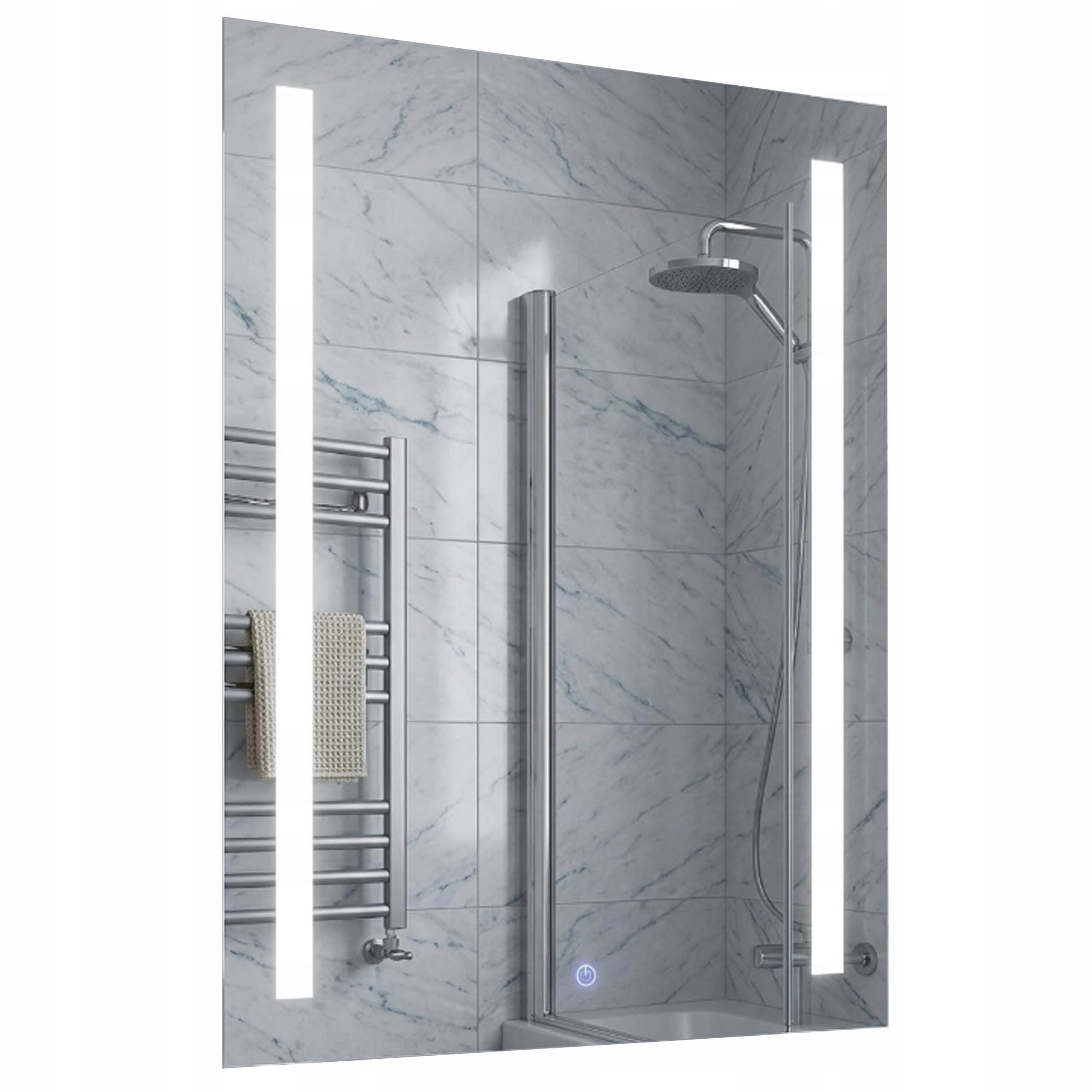  - Led Bathroom Mirror 70X80Cm Backlit Touch Sensor Dimmable Frameless Virgo