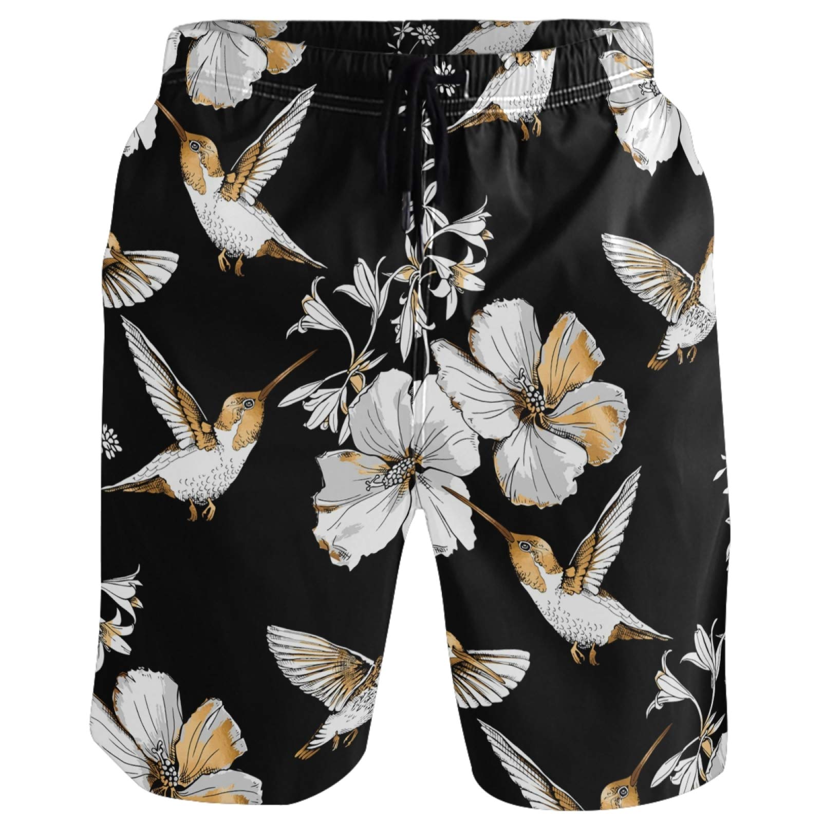 Fashion Funny Style Men's Beach Shorts Swim Trunks Quick Dry Casual Polyester Swim Shorts with Pockets S-XXL-image-34
