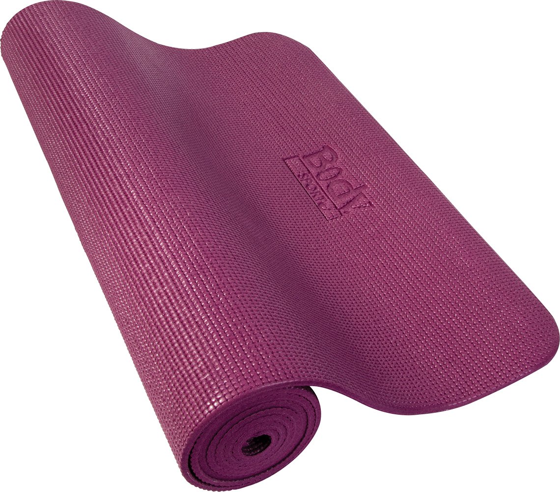 Cuerpo Sport Yoga y Fitness (, 1/4 Pulgadas, púrpura
