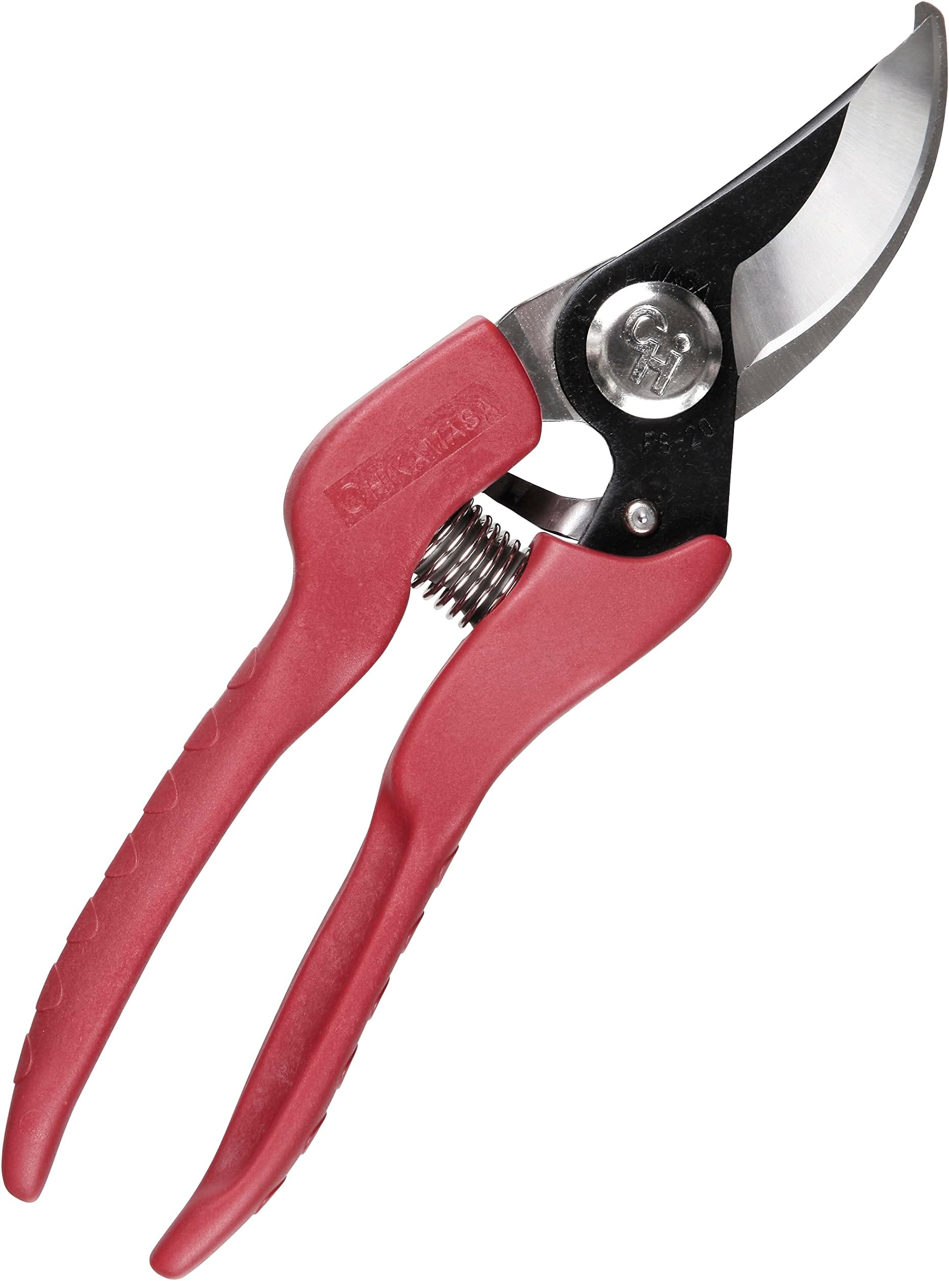 Professional Pruning Shear Ps-20R Light Weight "Made In Japan" 200X55X20 Brown Red