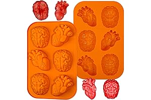 Brain and Heart Jello Shot Molds